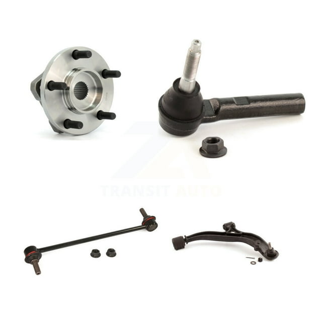 Transit Auto Kit de Stabilisation de Barre de Direction avant Droite avec Bras de Commande Inférieur et Rotule pour Voiture Dodge Caravan Grand Chrysler Town & Country Voyager K7T-106501