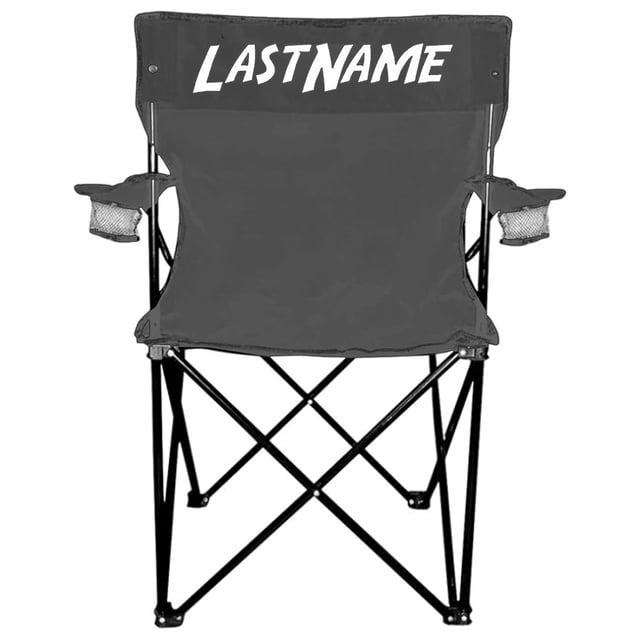 VictoryStore Outdoor Camping Chair - Custom Last Name Folding Chair- Camping Chair with Carry Bag (2)