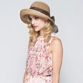 thumbnail image 5 of Women Floppy Sun Hats Fashionable Summer Wide Brim Cap BeachStraw Hat UV UPF50 Travel Packable, 5 of 5