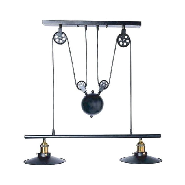 Xtricity - Pendant Light, Height 27.5 '', From the Webber Collection, Black