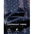 thumbnail image 3 of COOFANDY Mens Hawaiian Shirt Short Sleeve Tropical Shirts Casual Button Down Shirts Lightweight Beach Shirts, 3 of 6