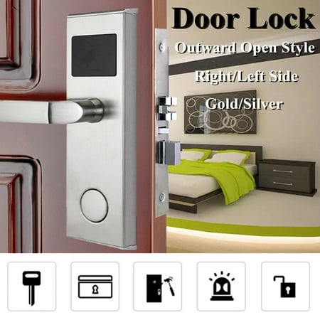 Luxury Stainless Steel Intelligent Security Rfid Digital Lock Card