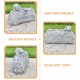 thumbnail image 5 of RESIN Fallecidos amigos amigos de luto de luto de lomado decorativo de luto cementerio de cementerio, 5 of 7