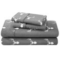 thumbnail image 1 of Bare Home 100% Double Brushed Cotton Flannel Sheet Set, 1 of 5