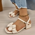 thumbnail image 5 of Under $15 Sandals Women, Xunlbb Fashion Women Casual Round Head Comfy Slippers Beach Casual Slippers Shoes(Beige,35), 5 of 8