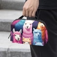 thumbnail image 2 of Alpaca Waterproof Oxford Fabric Charger Case with Charger Pouch, Cable Organizer, and Cord & Cable Organizer- Digital Travel Bag- 5.9x9.44x3.14 in, 2 of 6