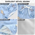 thumbnail image 4 of Cute Colorful Happy Sharks Swim Trunks Board Shorts Beach Pants Bathing Bottoms XL, 4 of 8