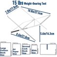 thumbnail image 2 of Acrylic Book Holder Open Large Book Display Stand for Cookbook Art Book Bible Guest Book Table Book Stand for Reading , black, 2 of 5