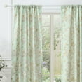 thumbnail image 5 of Greenland Home Fashions Olivia Butterfly Garden Curtain Panels, Set of 2, 42 W x 84 L (x2), with Tiebacks, 5 of 7