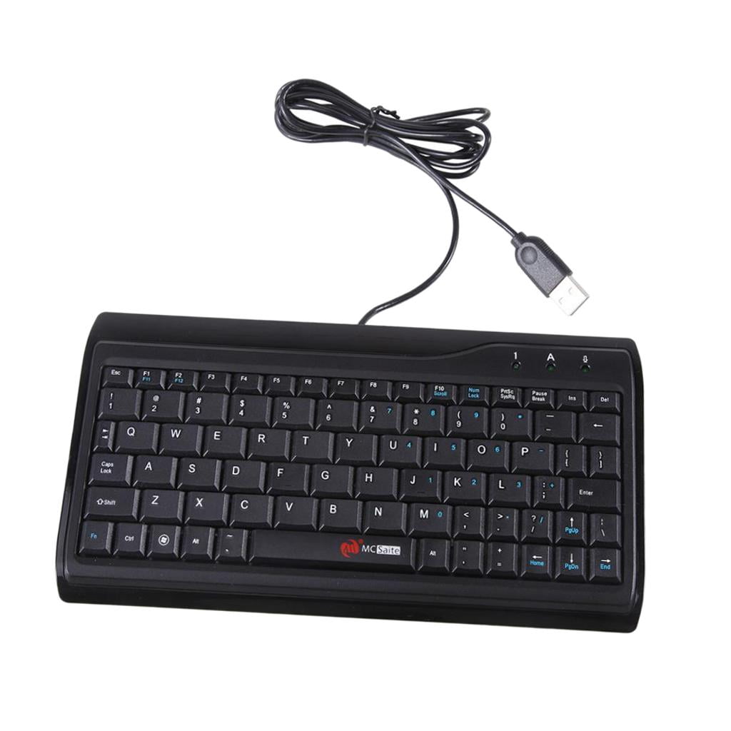 Slim Full Size Mute Wired Super Mini Keyboard For Computer
