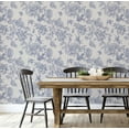 thumbnail image 4 of S4Sassy Peel & Stick Vinyl Wallpaper, Chic Outline Floral Wallpaper Contact Paper Waterproof - White, 25"x120", Removable Wall Covering for Home Decor in Bedrooms, Renter Spaces, Cabinets, 4 of 8