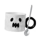 thumbnail image 4 of Taza de dibujos animados de Halloween, taza de café de cerámica, tazas navideñas de otoño, taza de Halloween blanco, 4 of 7
