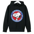 thumbnail image 5 of Sudadera con capucha para niños y niñas, de Snoopy, de dibujos animados blancos, de anime, 2024, 5 of 5