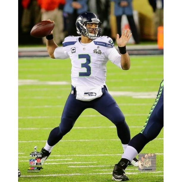 Russell Wilson Super Bowl XLVIII Action Photo Print (20 x