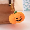 thumbnail image 4 of Cartoon Pumpkin Keychain Plush Pumpkin Charm Cute Key Ring Vintage Halloween Accessories for Purse Backpack Decoration, 4 of 7