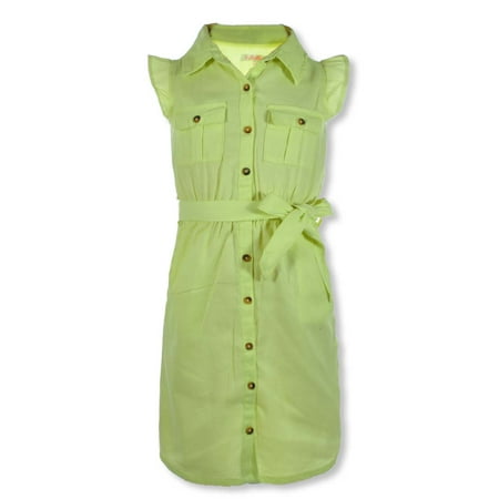 

Chillipop Girls Twill Dress - yellow 4t (Toddler)