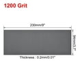 thumbnail image 3 of Uxcell 1200 Grits Waterproof Sandpaper Wet Dry Sand Paper Silicone Grey 5pcs, 3 of 5