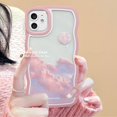 thumbnail image 1 of Carcasa OPPO A78 A17 A16 A77 A15 A57 A5S A3S A94 A95 A93 A76 A96 A55 A54 A53 A53 A9 A32 A33 A31 A5S Reno 5 6 7 Pro F9 Hermosas Vistas Clear Wave Suave Protección Anticaída Funda Trasera, 1 of 3