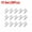 15Set (30PCS), variant on Self-Tapping Screws Cabinet Laminate Shelf Support Pegs with Non-Slip Sleeve Shelves Kitchen Glass Furniture Closet Shelf Pins