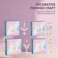 thumbnail image 3 of DIY Sun Catcher Making Kit, Make Your Own Rainbow Crystal Suncatcher, Alloy Ring Glass Beads Wind Chime Craft Set for Home Window Hanging Decor, Creative Gift for Girls Teens, 3 of 8