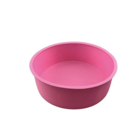 

4/6/8 Inch Silicone Round Cake Pan Non-stick Baking Mould Bakeware Tray