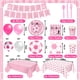 thumbnail image 4 of Party Supplies Zhehao, 143 unidades, color rosa, fútbol, cumpleaños, 24 unidades, 4 of 7
