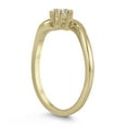 thumbnail image 2 of SZUL Women's 1/4 Carat TW Two Stone Diamond Ring in 10K Yellow Gold  (J-K-L Color, I2-I3 Clarity), 2 of 3