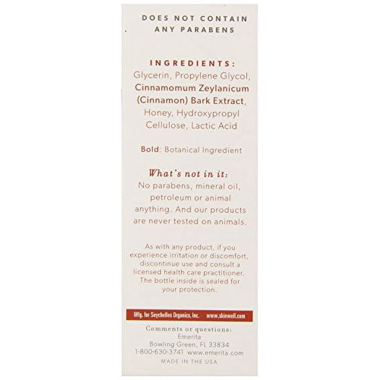 emerita natural lubricant Emerita Intimate Lubricant | Lubricant for Women | Vitamin E For Healthy  Skin Support | Vegan, Without Parabens (2oz Warming, Cinnamon)