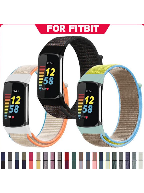 Strap for Fitbit Charge 5 Smart Watch Accessories Sports Nylon Loop Bracelet Wristband Correa Pulsera for fitbit Charge 5 Band