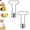 B, variant on Apple Corer Tool Stainless Steel Fruit Core Remover T Shaped Cupcake Corer Heavy Duty Sharp Blade for Baked Apples Pie Baking Snacks Home Kitchen，A