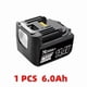thumbnail image 1 of 14.4V 6.0Ah 6000mAh para Makita BL1430 BL1415 BL1440 196875-4 194558-0 195444-8 Batería Recargable para Indicador LED, 1 of 5