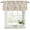 Brown, variant on 2 Pack Valances for Window, Rustic Coastal Short Curtains for Kitchen Bedroom Living Room, Sea Nautical Summer Beach Starfish Coral Rod Pocket Small Window Treatment Valance Drapes 54 x 18 Inch