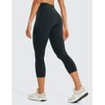 thumbnail image 2 of CRZ YOGA Womens Butterluxe Workout Capri Leggings with Pockets 21 Inches, 2 of 4