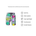 thumbnail image 4 of Retro Men's Quick Dry Swim Trunks with Lining and Pockets - Vintage 80s 90s Beach Shorts, 4 of 4