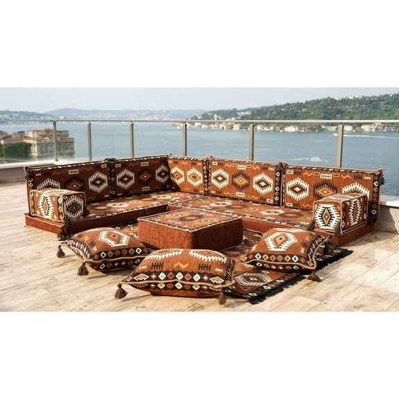 Brown Sofa Bed, Full Size Futon Mattress, Sectionals for Living Room, Modular Couch, Arabic Floor Sofa Set, Terrace Sofa, Turkish Sofa, Couch Bed