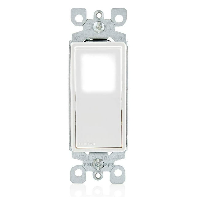 Leviton L5611-2W Interruptor Unipolar Blanco