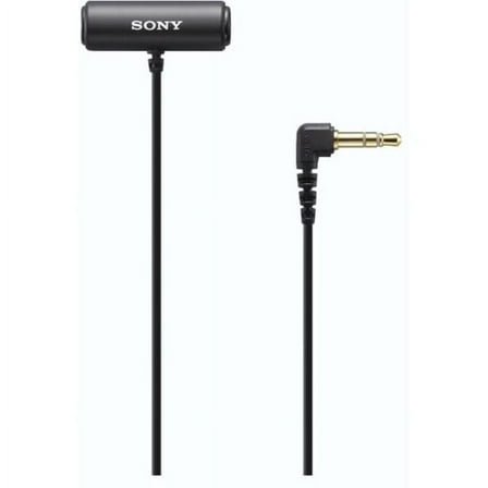 Sony Pro Wired Electret Condenser Microphone, Black