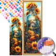 thumbnail image 1 of 5D DIY Taladro Parcial AB Diamante Pintura Granja Botella Vidrio 35x95cm, 1 of 9