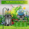thumbnail image 6 of WMGHA 2025 Upgraded Solar Flickering Flame Lantern - Waterproof Outdoor Garden Light with Realistic Fire Effect - Patio, Pathway & Street Atmosphere Lighting, 6 of 9