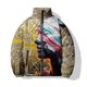 thumbnail image 3 of Abrigo de estilo japonés para hombre, abrigos de invierno geniales, belleza para hombre, bruja, impresión digital 3D de alta calidad, calidez, diosa, moda duradera, 3 of 5