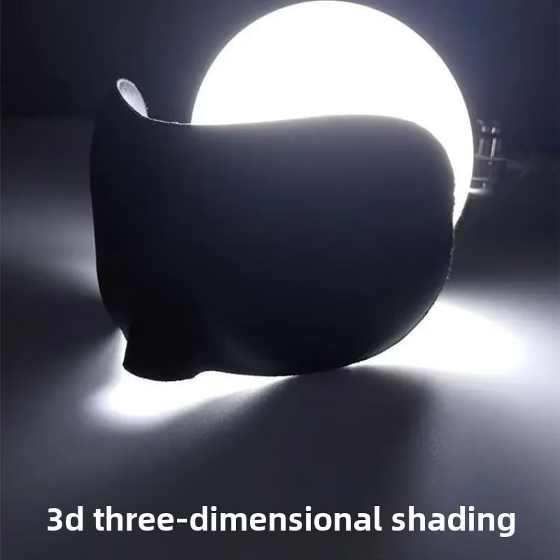 3D Blindfold Eye Mask for Sleeping Concave Molded Night Sleep Face Masks Block Out Light with Women Men Eyepatch Eye Patch