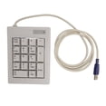thumbnail image 1 of Teclado numérico mecánico silencioso de 17 teclas para entrada de datos financieros mejorada para contables, oficinas y supermercados, 1 of 8