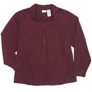 Women's Plus Flap Pocket Blouse