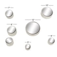 thumbnail image 4 of CosmoLiving by Cosmopolitan 12", 10", 8", 7", 6" Silver Wall Mirror, Set of 7, 4 of 8