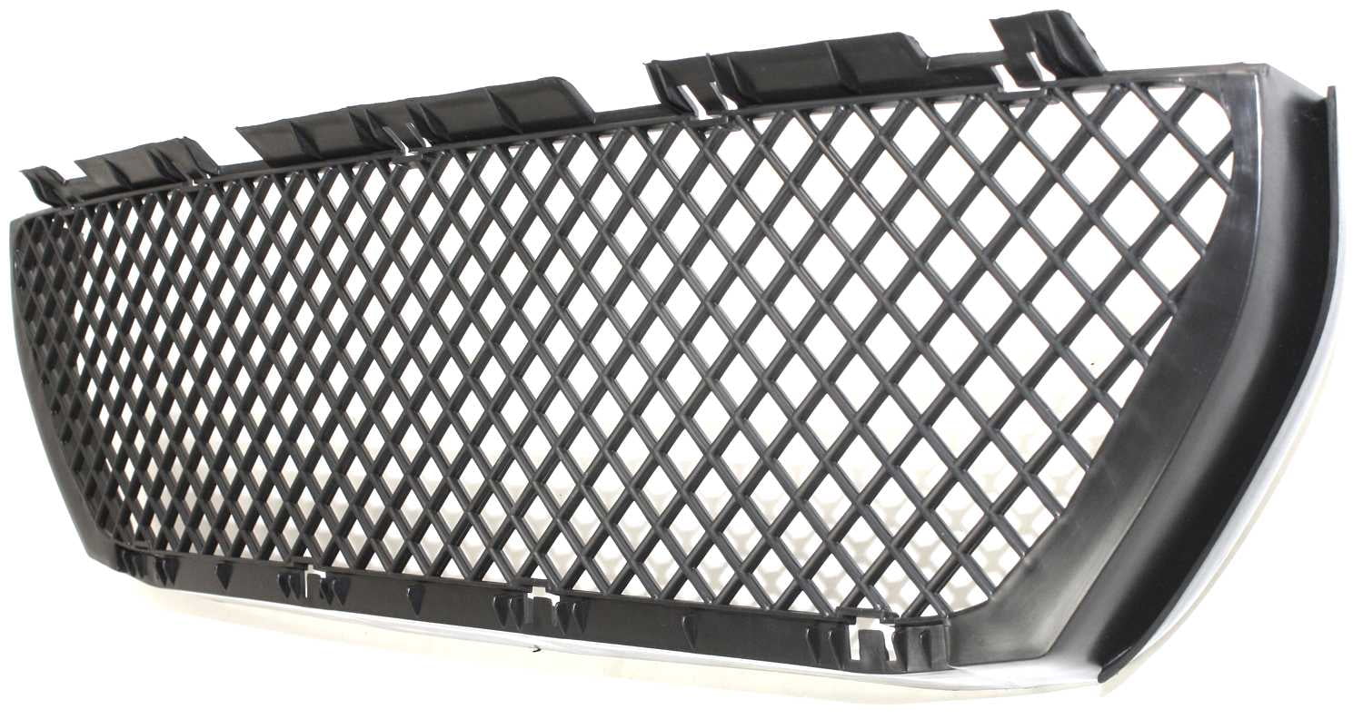 Bumper Grille Compatible With 2001-2006 BMW M3 Front, Lower Textured Black