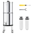 thumbnail image 1 of Sistema de filtro de agua VEVOR Gravity-fed 8.5L Stainless-Steel, 1 of 9