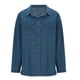 thumbnail image 4 of Chaquetas y abrigos de mezclilla sin capucha de manga larga para mujer, blusa lisa de moda, abrigo de manga larga con bolsillos, cárdigan, blusa de poliéster para mujer, 4 of 6
