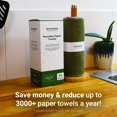 thumbnail image 2 of Reusable Paper Towels - Value Pack Of 24 Paperless Paper Towels! - 100% Cotton Super Soft Absorbent Washable And Made To Last, 2 of 4