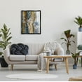 thumbnail image 2 of Stupell Industries Botanical Layered Sprigs Painting Jet Black Floating Framed Canvas Print Wall Art, Design by K. Nari, 2 of 6