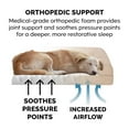 FurHaven Pet Products Plush & Performance Linen Orthopedic Sofa Pet Bed